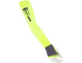 KORPLEX SLVE 1PLY 18" THMBHL  HIVIS YLW