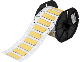 B33 Series Low Smoke Zero Halogen PermaSleeve Heat Shrink Tubing, 0.5" Dia x 2" W, Yellow