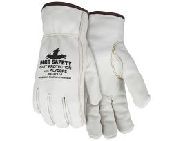 GLOVES DRIVER COW LEATHER GRAIN PR