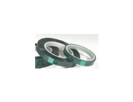 High Temperature Green Polyester Masking Tape, 1" W; 72 yd/RL, 1 RL/pk