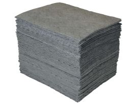 Universal Absorbent Pads - Heavy Weight, 15" x 19", Absorbency Capacity 30 gal