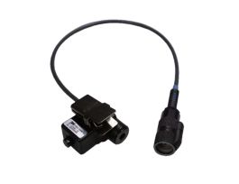 3M™ Peltor™ Push-To-Talk (PTT) Adapter, Black 1, FL-U/94A-19 EA/Case