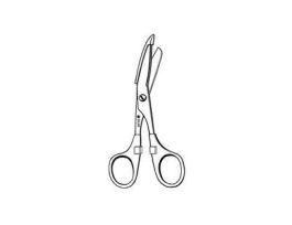 SCISSOR BANDAGE PINK 5.5IN