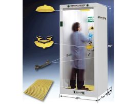 Emergency Shower/Decontamination Booth, 40" W