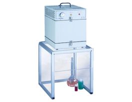 Mini Ductless Fume Hood, 16" W x 34" H; 120 VAC