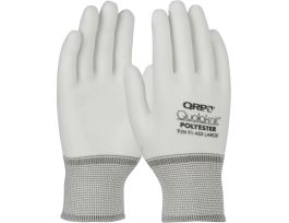 Polyester Inspector Glove 240 pair/case Green Cuff MEDIUM