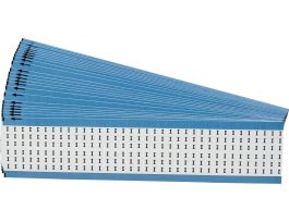 Alphabetical Vinyl Cloth Upper Case Wire Marking Cards, I 900 Total