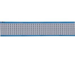 Letters and Numbers Scored Wire Marker Aluminum Foil Legend: 1 to 3 1800 Total