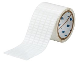 High Adhesion Polyester with Acrylic Adhesive Lbls 0.2in H x 0.5in W WT 10000/RL