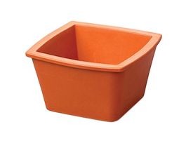EVA-Foam Ice Pan, Orange, 1 L; 1/Each