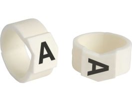 ClipSleeve Wire Markers Size 61 Nylon 0 AWG - 0 AWG, A Pack of 50 Pieces