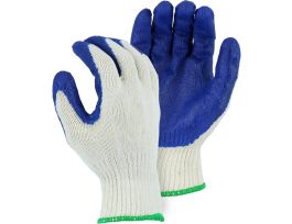 RUBBER PALM  WHITE/BLUE KNIT  X-LARGE