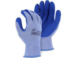 RUBBER PALM  GREY/BLUE KNIT  LARGE