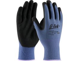 SEAMLESS NYLON GLOVE WITH NITRILE GRIP  L