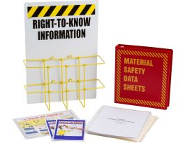 1-1/2" SINGLE MSDS STATION, Backboard Color: Blue