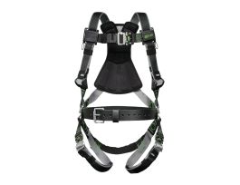 Miller Revolution™Harness, DualTech Webbing, Removable Belt, Quick-Connect Buckle Legs