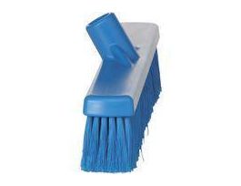 BROOM FINE PARTICLE PUSH BLUE 16.25IN