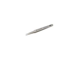 Titanium Precision Smooth Round-Tapered Tip 2A Tweezers, 4.75" L; 1/Pk