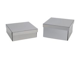 CRYOBOX W/DRAIN HOLE SS 5.25X 5.25X 3IN