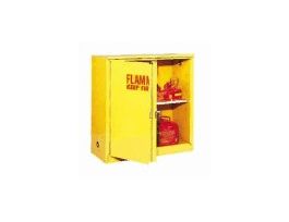 Flammable Safety Cabinet, Self Closing, 12 gallon