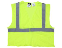 SAFETY VEST CLASS 2 2 IN SILVER