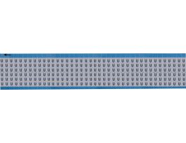 Alphabetical Aluminum Upper Case Scored Wire Marking Cards, U 1800 Total