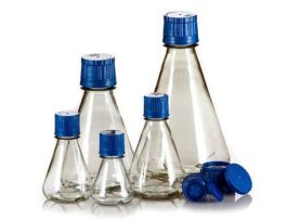1000ML ERLENMEYER FLASK (BAFFLED BASE) CS