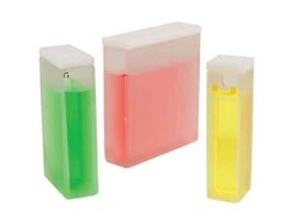 Glass Semi-micro Cuvette, 1 mL, 10 mm path, black