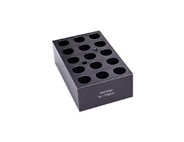 Block 16 mm Tube Dia, 15 Openings, for Use with Digital Dry Blocks
