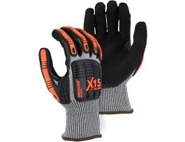 35-5575/X2 X-15 CUT RESISTANTIMPACT GLOVE X2 ORN