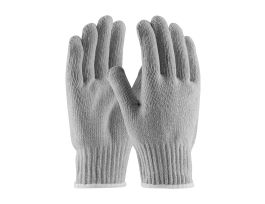 GLOVE COTTON/POLY HVYWT 7 GAUGE GRAY SZ L