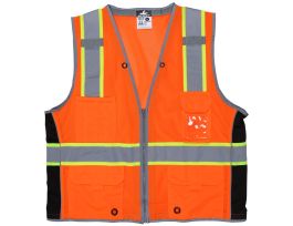 SAFETY VEST CLASS 2 MESH ORANGE