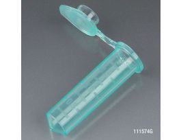 MICROCENTRIFUGE TUBE W/ CAP PP GREEN 2ML