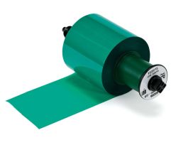 Brady IP Series R4400 Printer Ribbon, Roll of 984', Green, 2.36" W x 984' L