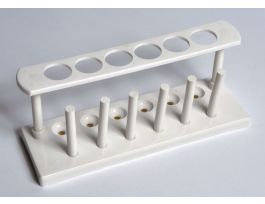 PLASTIC TEST TUBE RACK IN-LINE