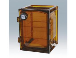 DESICCATOR CAB VAC UV PLYCARBO AMBER 45L