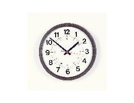 WALL CLOCK 12IN DIA. ELECTRIC