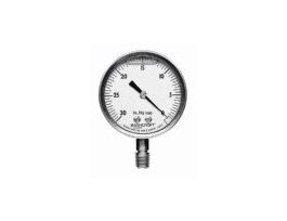 0 to 200 psi Filled High-Accuracy Gauge 2 1/2" Dial, Bottom Connection