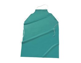 West Chester 20mil 45in Green Vinyl Raw Edge Apron , 35in x 45in