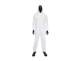 West Chester, 50g Microporous Coverall, Hood, Elastic Wrist/Ankle
