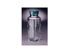 BOTTLE FRENCH SQUARE 8OZ CS24
