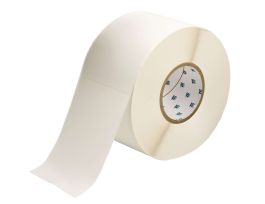 Paper Labels with Acrylic Adhesive 6 in H x 4 in W White 1000/RL