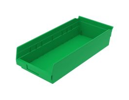 BIN SHELF BIN 17-7/8 X 8-3/8 X 4 GREEN