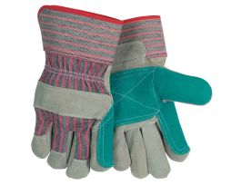 GLOVES LEATHER 2.5IN JOINTED L DZ 1PR