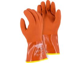 12PVC DIP LINED BROWN DBL DIP XL