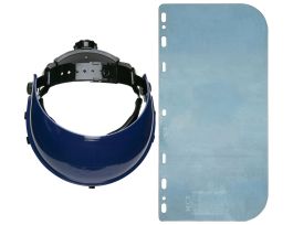 RATCHET HEADGEAR  8"X15.5" .040 CLEAR POLY SHLD