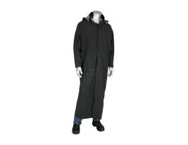 Rider Raincoat 60 in. .35mm PVC/ Poly, Detachable Hood