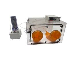 Glove Box Chamber, Humidity (10% to ambient RH) Controlled, Desiccant/Pump Dehumidification, No Temperature Control; 115V