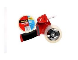 Scotch® Packaging Tape, 3850-2-ST, 1.88 in x 54.6 yd (48 mm x 50 m), Heavy Duty Shppng Pckg Tape with Heavy Duty Dispr, 12/case