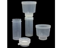 Disposable Filter Funnels, 0.45m PES Filter; 50/Pk